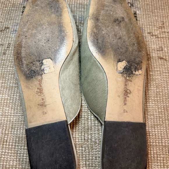 Sam Edelman Lavina Slip-on Mule Calf Hair with Tortoise Buckle Size 8.5 - Picture 4 of 4